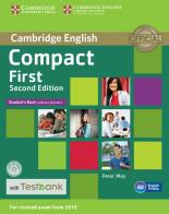 Compact first second edition sb no key with cd - rom with testbank