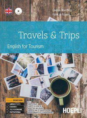 Travels and trips english for tourism + cd - audio + ebook