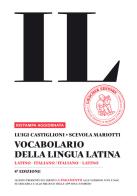 Vocabolario della lingua latina n.e. brossura