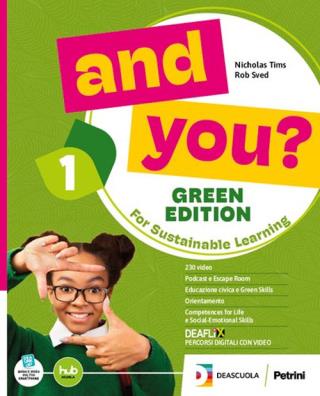 And you green edition sb&wb + exams + invalsi trainer 3